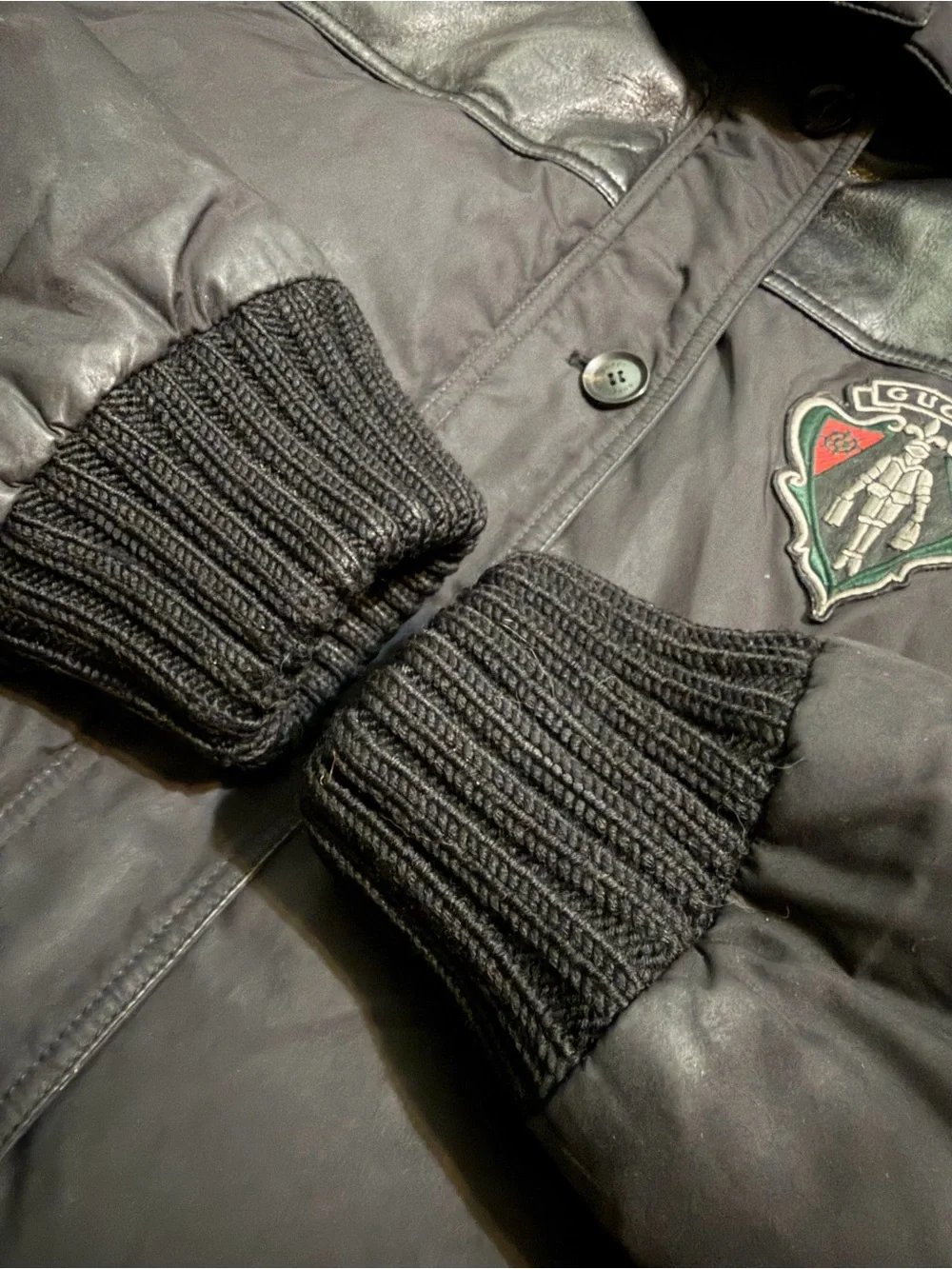 Gucci men leather